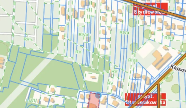 Działka budowlana Radom Pruszaków, ul. Starokrakowska