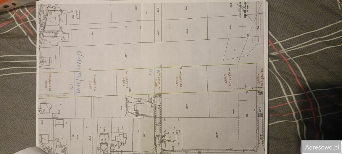 Działka budowlana Chinów. Zdjęcie 4