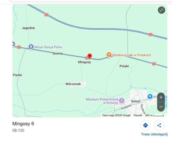 Działka budowlana Mingosy. Zdjęcie 1