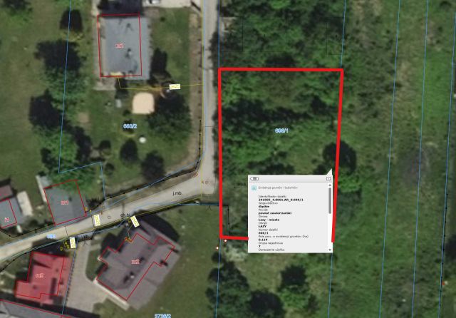 Działka rolno-budowlana Łazy Kąty, ul. Krzywa. Zdjęcie 1