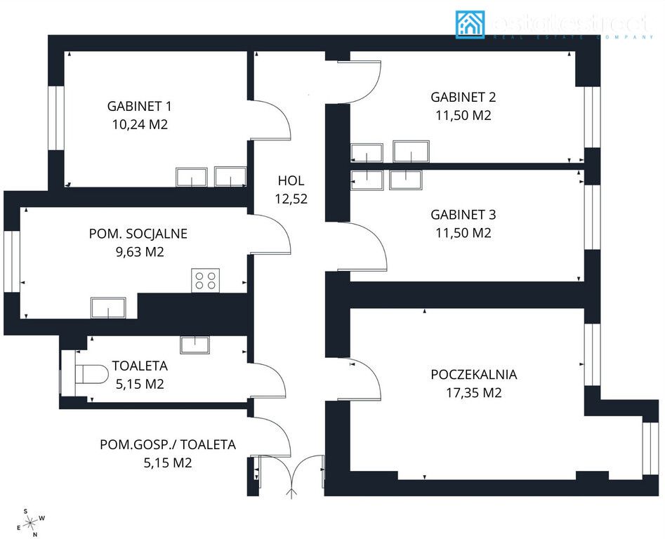 Mieszkanie 4-pokojowe Katowice Śródmieście, ul. Henryka Sienkiewicza. Zdjęcie 19