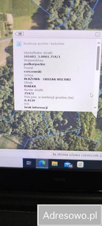 Działka rolna Błażowa. Zdjęcie 4