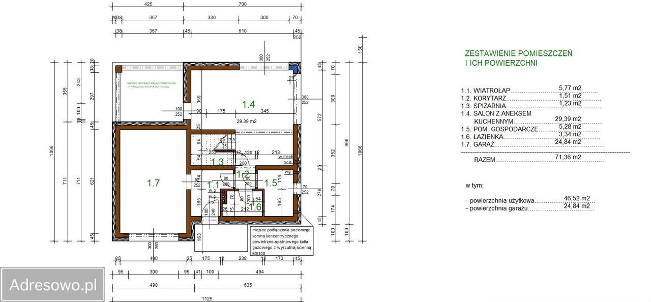 dom wolnostojący, 4 pokoje Gronówko, os. Owocowe. Zdjęcie 12