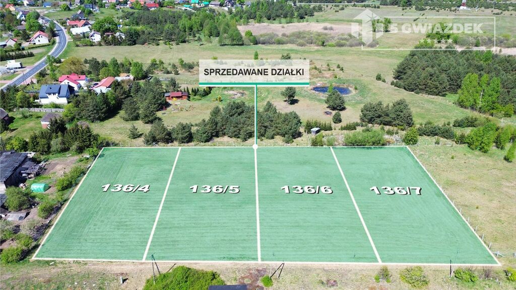 Działka budowlana Gwda Mała. Zdjęcie 3