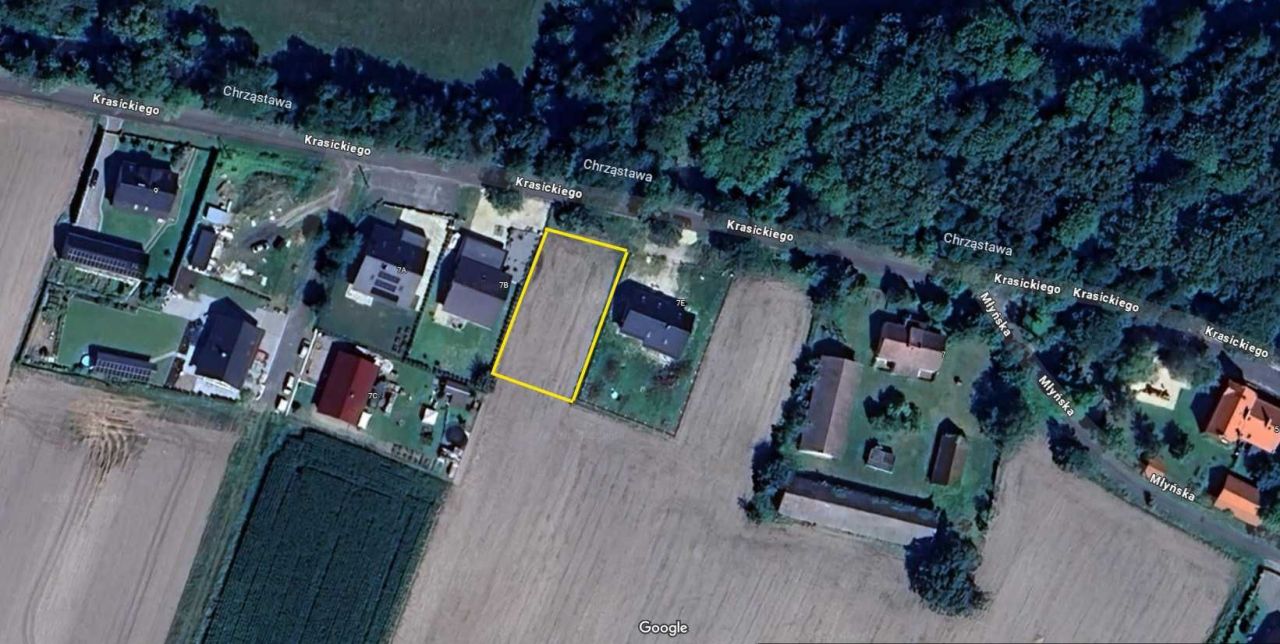 Działka budowlana Dębska Kuźnia, ul. Krasickiego