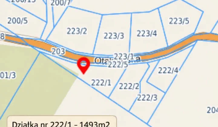 Działka budowlana Łebno, ul. Otalżyńska