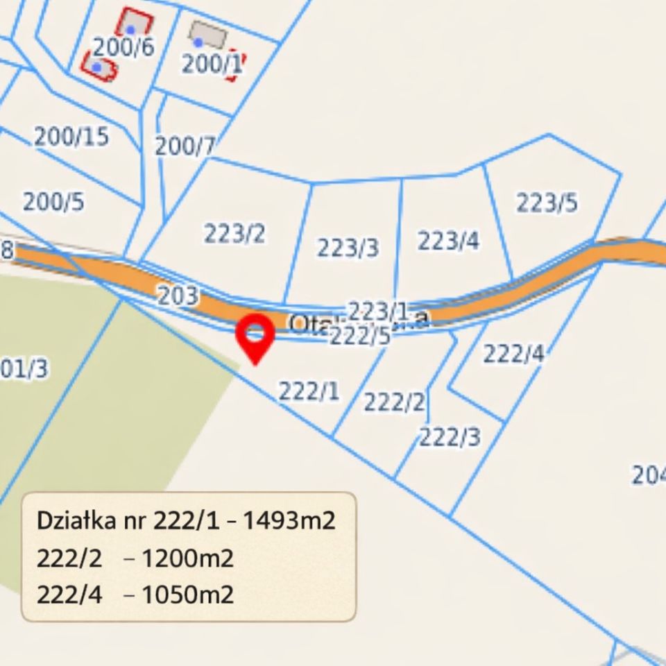 Działka budowlana Łebno, ul. Otalżyńska