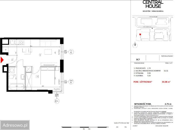 Mieszkanie 1-pokojowe Warszawa Mokotów, ul. Domaniewska. Zdjęcie 1