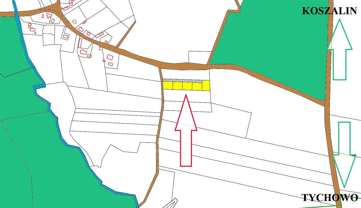 Działka budowlana Zaspy Małe. Zdjęcie 5