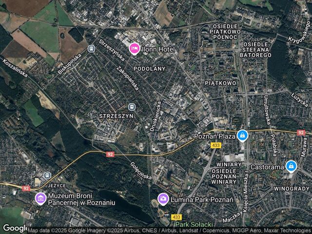 Garaż/miejsce parkingowe Poznań Podolany, ul. Druskienicka. Zdjęcie 1