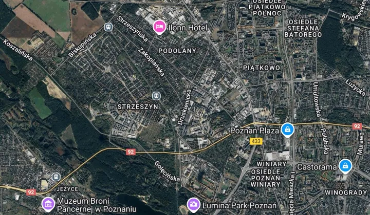 Garaż/miejsce parkingowe Poznań Podolany, ul. Druskienicka