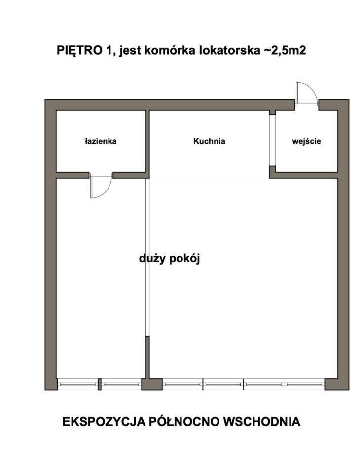 Mieszkanie 1-pokojowe Warszawa Praga-Południe, ul. Argentyńska. Zdjęcie 16