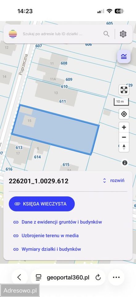 Działka budowlana Gdynia Witomino, ul. Poprzeczna. Zdjęcie 16