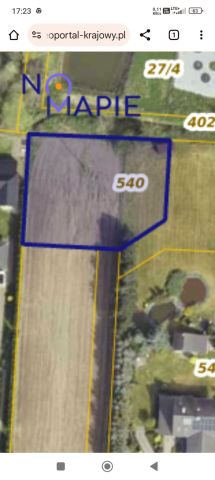 Działka budowlana Zielęcice, ul. Cisowa. Zdjęcie 1