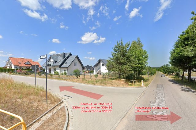 Działka budowlana Szemud, ul. Mściwoja. Zdjęcie 1