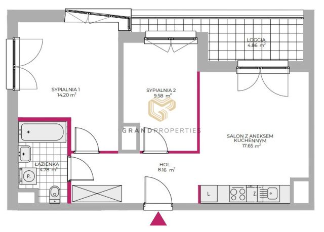 Mieszkanie 3-pokojowe Warszawa Mokotów, ul. Powsińska. Zdjęcie 13