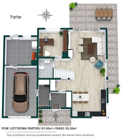 bliźniak, 6 pokoi Mokre, ul. 15 Sierpnia. Zdjęcie 31