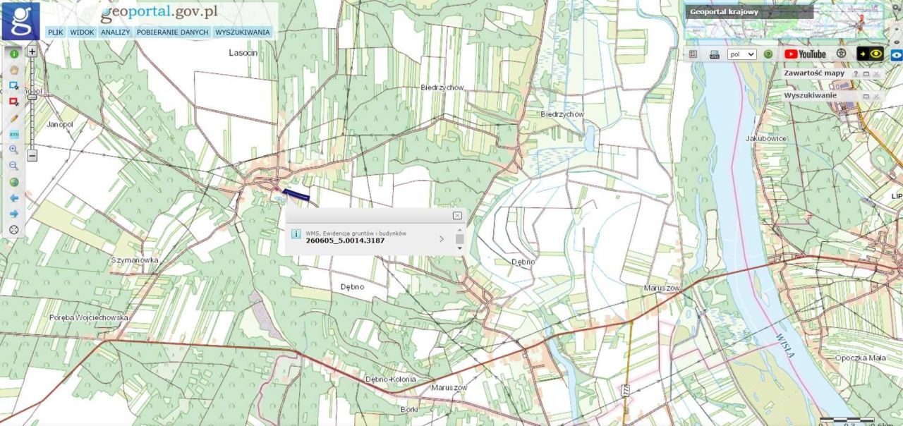 Działka budowlana Lasocin. Zdjęcie 7