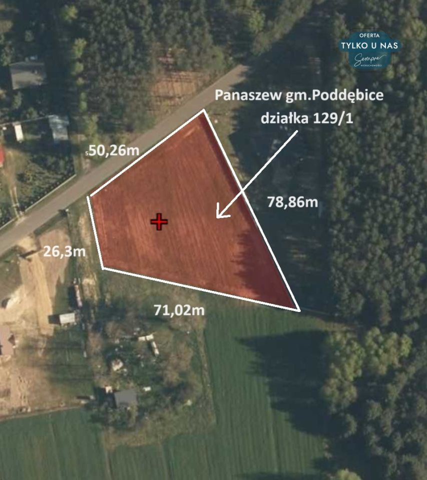 Działka budowlana Panaszew. Zdjęcie 3