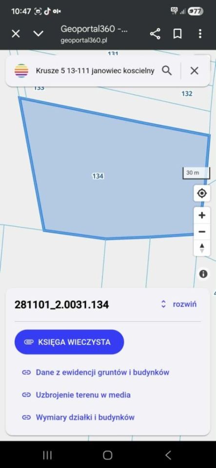 Działka rolna Krusze. Zdjęcie 5
