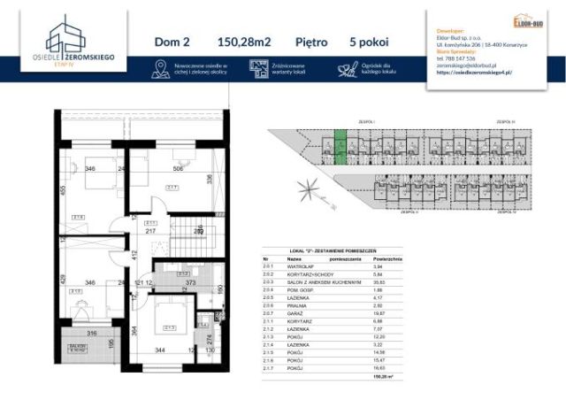 dom szeregowy, 5 pokoi Ostrołęka, ul. Stefana Żeromskiego. Zdjęcie 5
