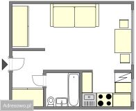 Mieszkanie 1-pokojowe Warszawa Praga-Południe, al. Jerzego Waszyngtona. Zdjęcie 2