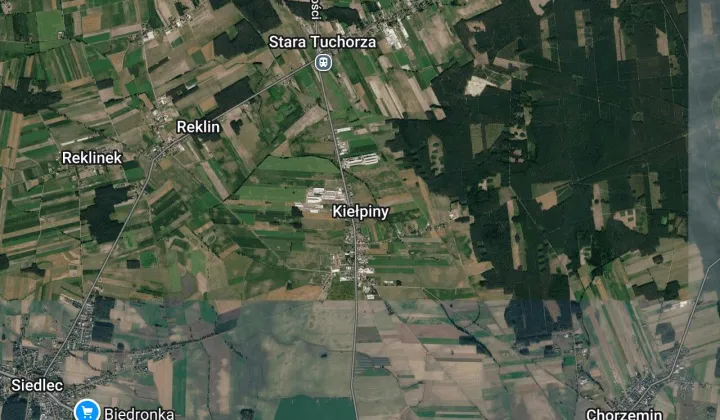 Działka budowlana Kiełpiny