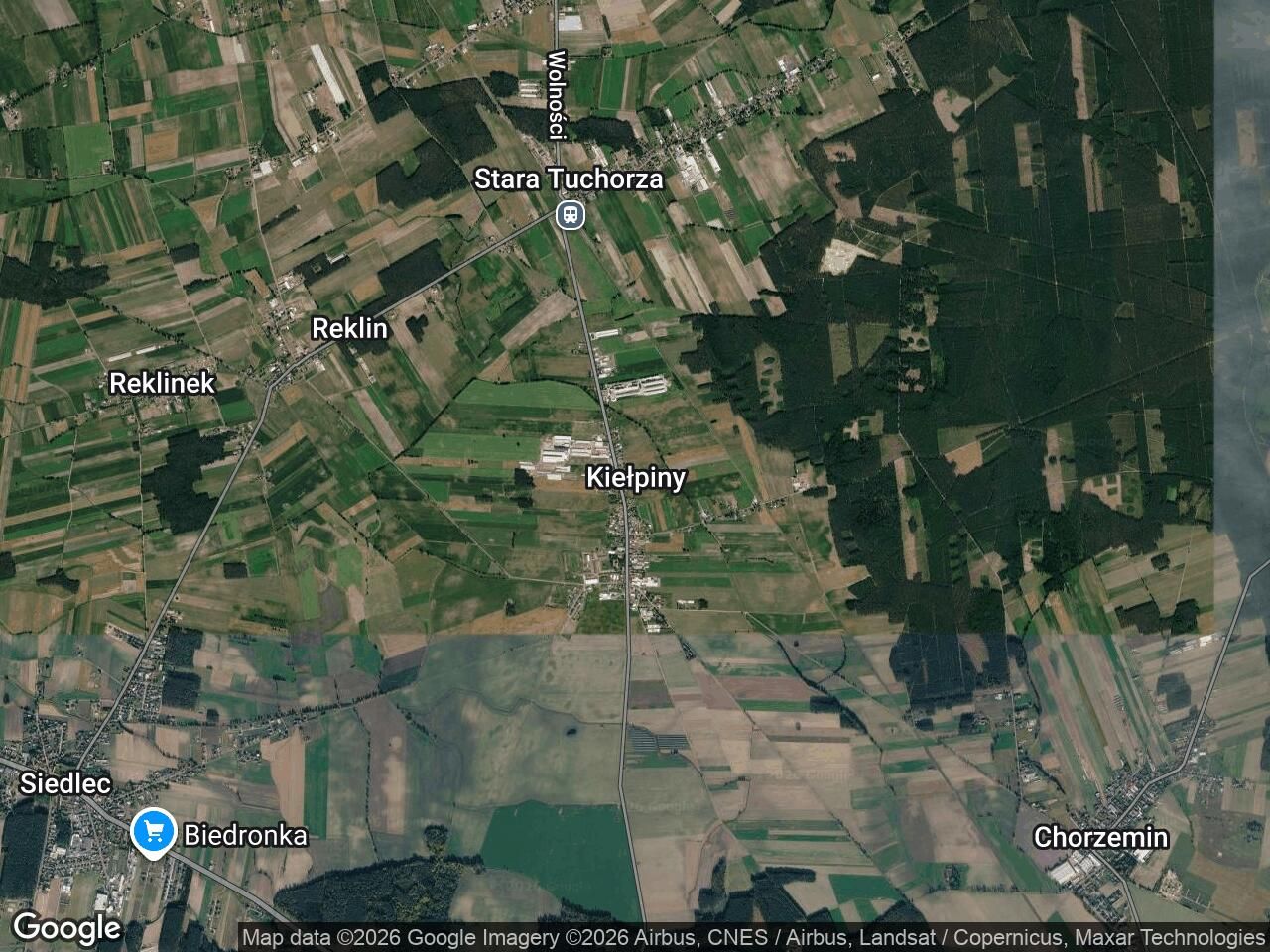 Działka budowlana Kiełpiny. Zdjęcie 1