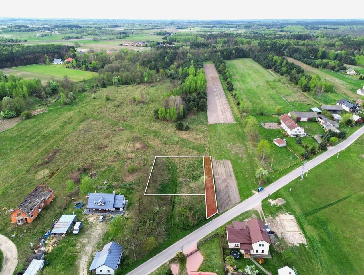Działka budowlana Wilcza Wólka, ul. Grójecka