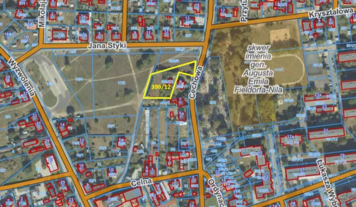 Działka budowlana Bydgoszcz, ul. Cechowa