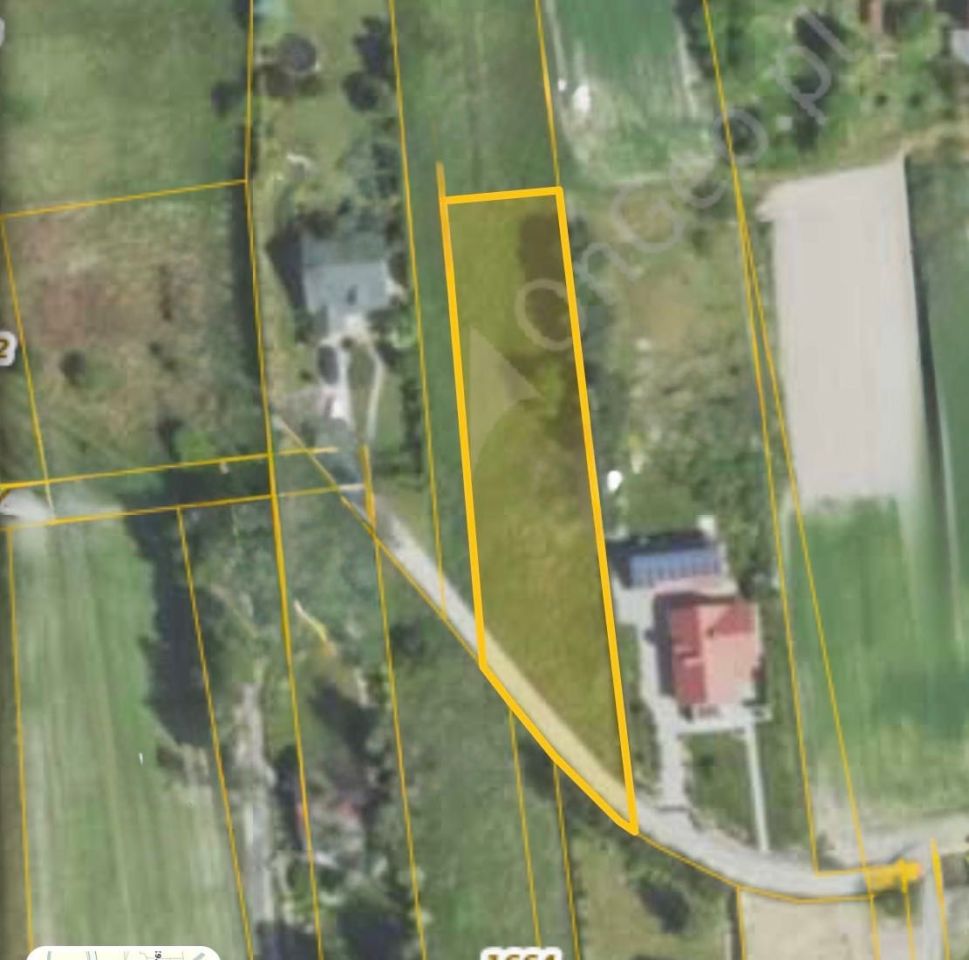 Działka budowlana Klęczany. Zdjęcie 3