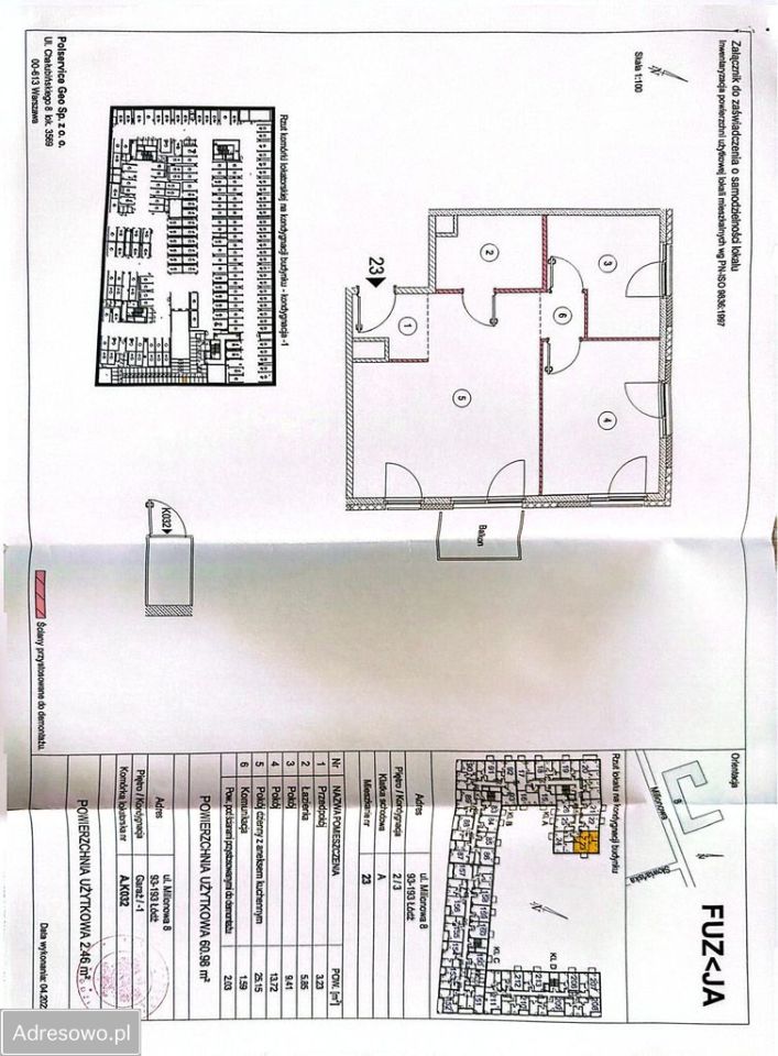 Mieszkanie 3-pokojowe Łódź Widzew, ul. Milionowa. Zdjęcie 21