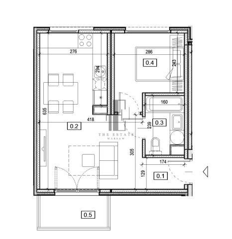 Mieszkanie 2-pokojowe Warszawa Białołęka, ul. Kartograficzna. Zdjęcie 8