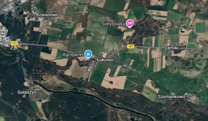 Działka rolno-budowlana Łukowo