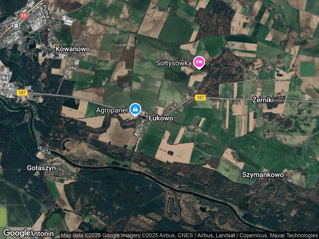 Działka rolno-budowlana Łukowo