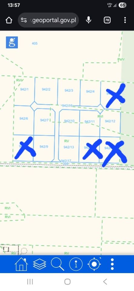 Działka budowlana Grębanin. Zdjęcie 3