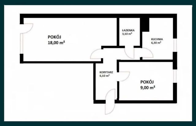 Mieszkanie 2-pokojowe Gdańsk Przymorze, ul. Piastowska. Zdjęcie 1