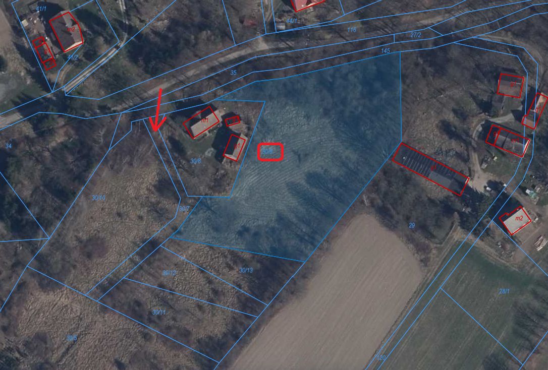 Działka budowlana Dębowina. Zdjęcie 3