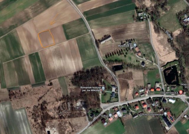 Działka rolna Wysocice. Zdjęcie 1