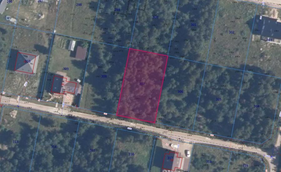 Działka budowlana Mały Klincz, ul. Kasztanowa