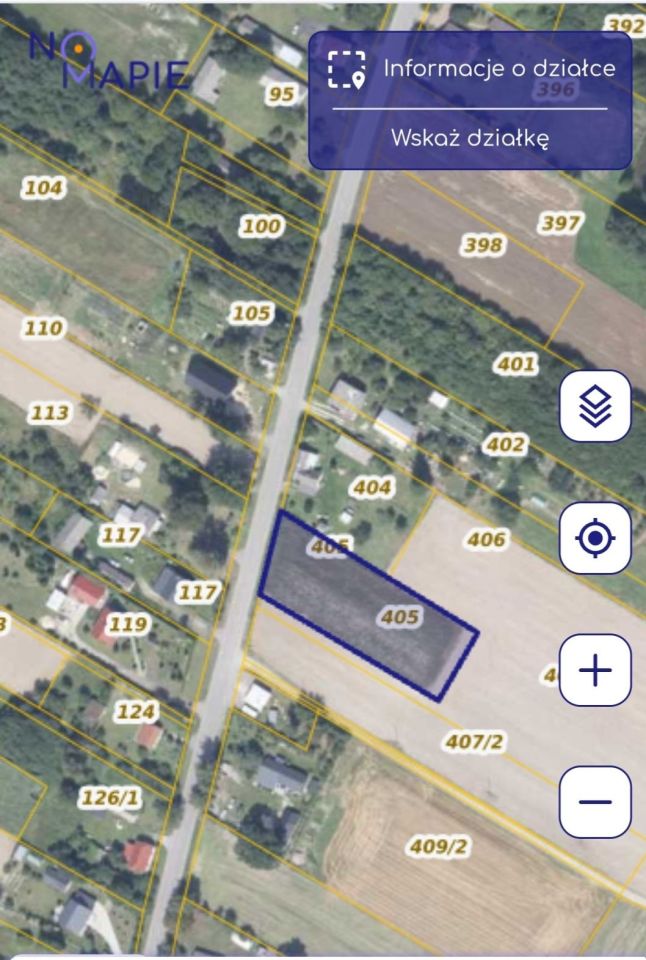 Działka rolno-budowlana Leśniczówka. Zdjęcie 3