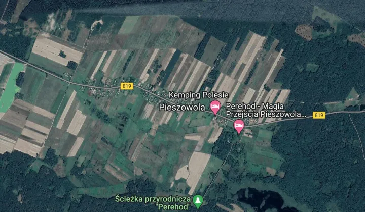 Działka inwestycyjna Pieszowola