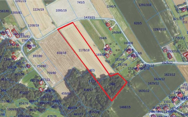 Działka rolna Pielgrzymowice, ul. Podlesie. Zdjęcie 1