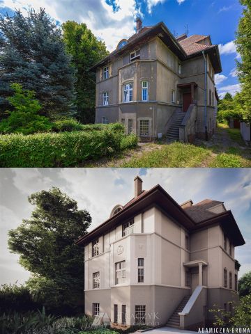 dom wolnostojący, 15 pokoi Wrocław Zalesie. Zdjęcie 2