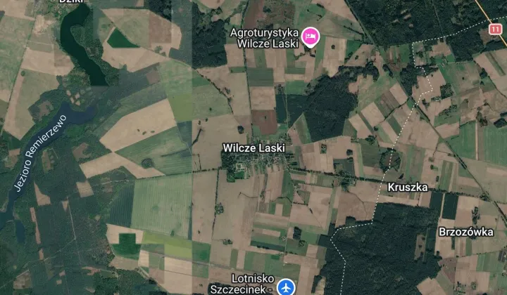 Działka rolna Wilcze Laski