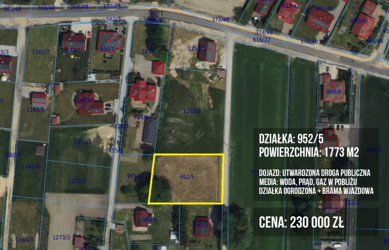 Działka budowlana Frydek, ul. Miodowa. Zdjęcie 3