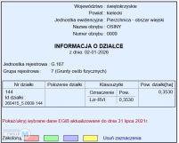 Działka leśna Osiny. Zdjęcie 4