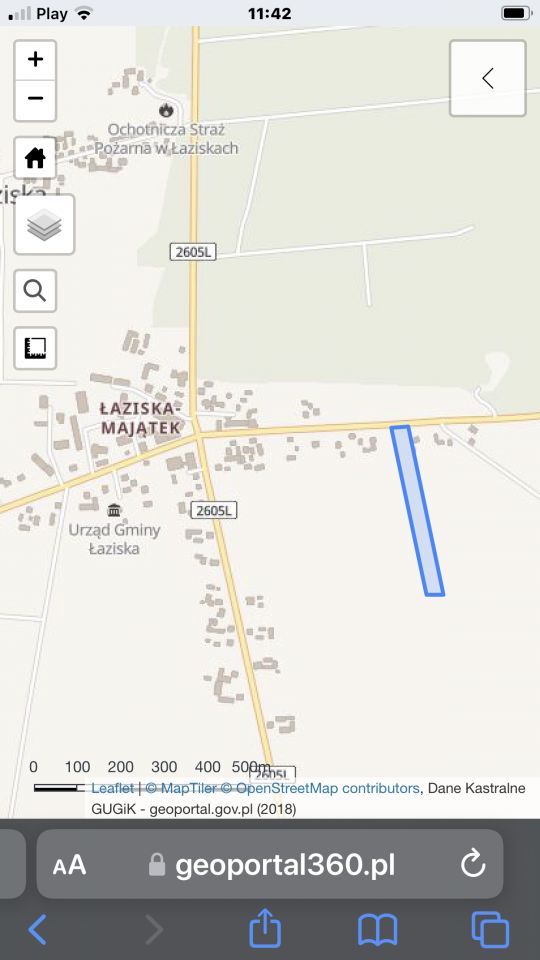 Działka rolno-budowlana Łaziska Łaziska-Majątek. Zdjęcie 4