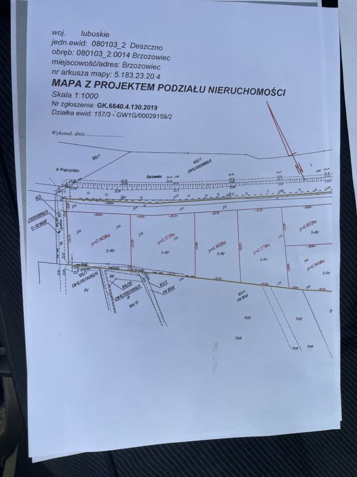 Działka budowlana Deszczno. Zdjęcie 8