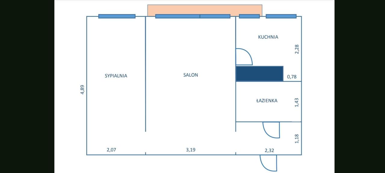 Mieszkanie 2-pokojowe Radom Osiedle XV-lecia. Zdjęcie 8